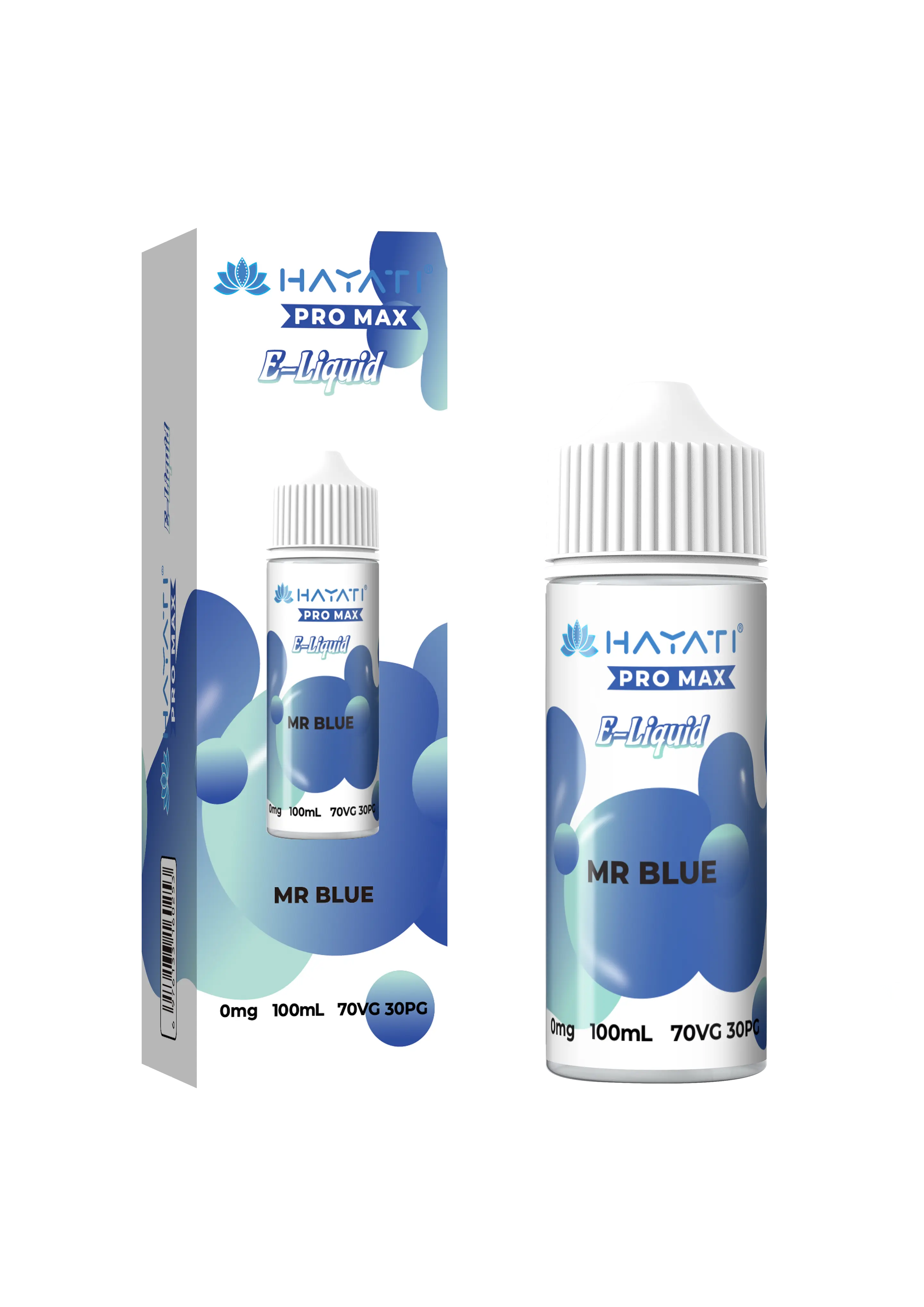  Hayati Pro Max Eliquid 70/30 - Mr Blue - 100ml 